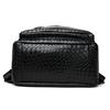 Woven PU Backpack Large Capacity Travel Backpack Women's Multi-functional Shoulder Bag