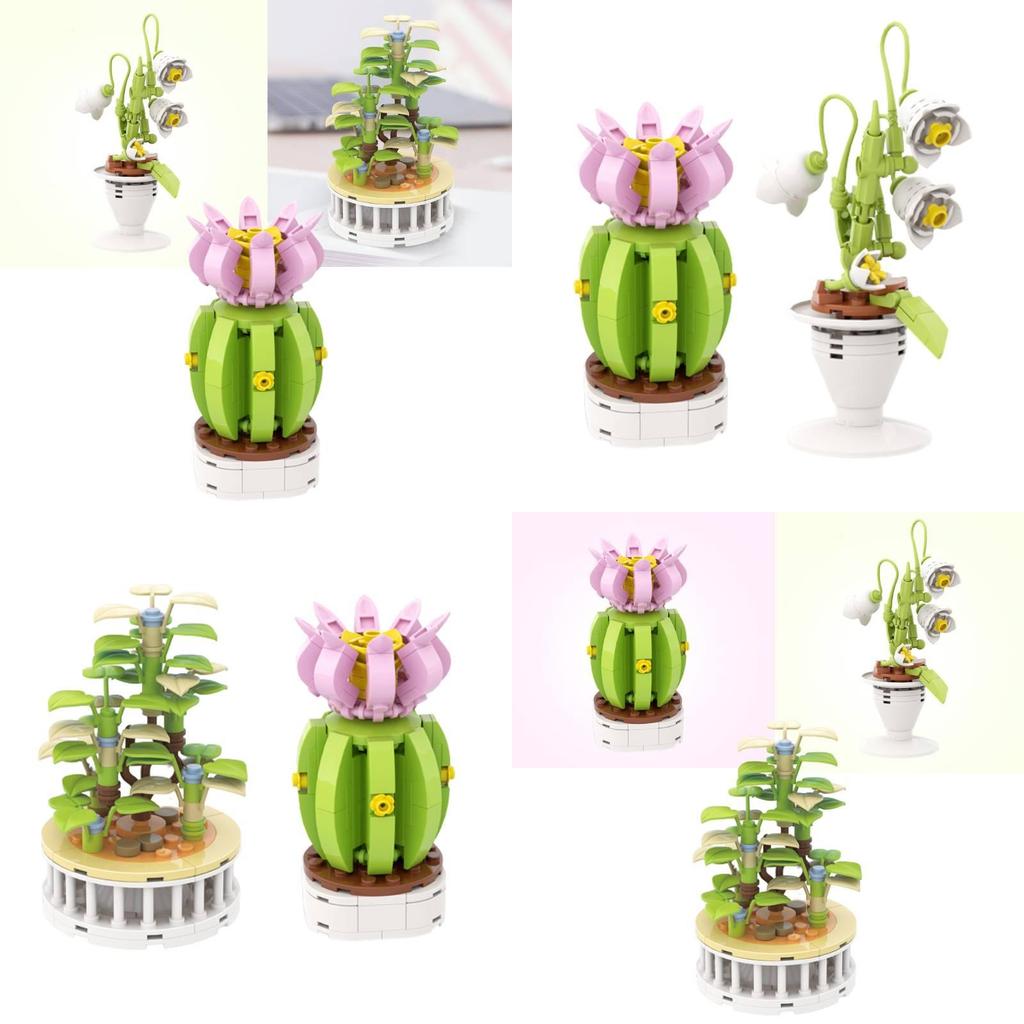 Cogo Lovely Flower Pot Diy Set