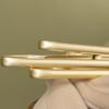 5/10pcs Matte Gold Clothes Hanger Anti -slip Aluminum Alloy Clothing Drying Rack Wardrobe Dress Towel Coat Hangers Organizer