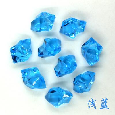 100Pcslot 14*11Mm Acrylic Crystal Diamond Pawn Irregular Stone Chessman Game Pieces For Board Game Accessories 10 Colors