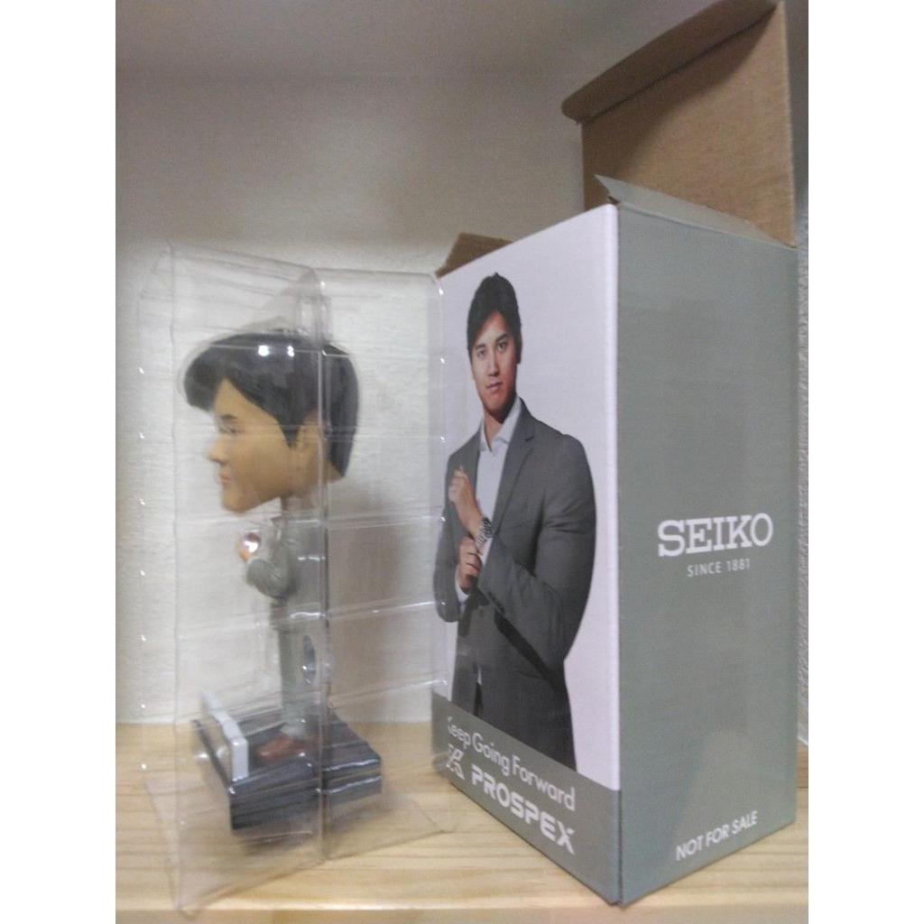 Used SEIKO Shohei Ohtani Bobblehead Figure, Not for Sale, New (Box Opened for Photography)