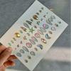 Fashion Gems Rhinestones Sticker Disposable Temporary Tattoo Sticker  Face Jewels
