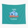 Cute Koala Tapestries Cartoon Koala Bear Wall Tapestry for Kids Boys Girls Kawaii Wild Animals Bedroom Home Decor Tapestry