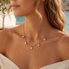 Fashion Love Heart Pendant Necklace for Women, Layering Necklaces Stainless Steel Minimalist Jewelry Free Nickel