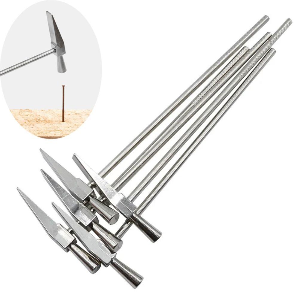 2Pcs Mini Hammer Advanced Jewelry Maintenance Watch Repair Tool Portable Comfort Kalimba Tuning Jewelry Trimming Small Hammer