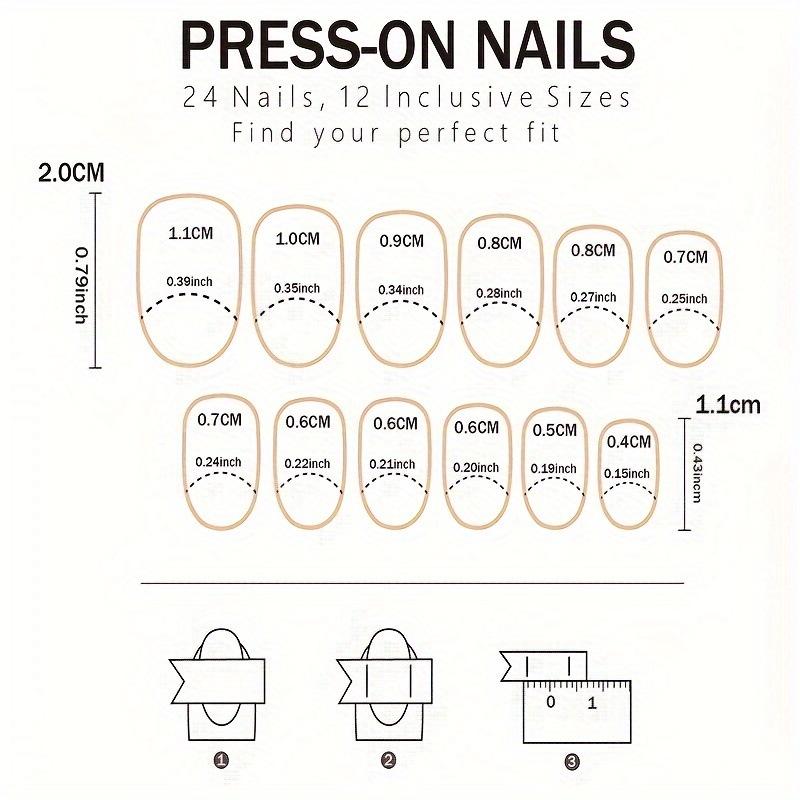 French Glitter Silver Edge Nail Tips - Simple and Wearable Nail Art Design