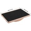 Holz Balance Board Wippbrett AntiRutsch Indoor Trainer Fitness Balance Board Balance Trainingsgerät Einfach zu bedienen