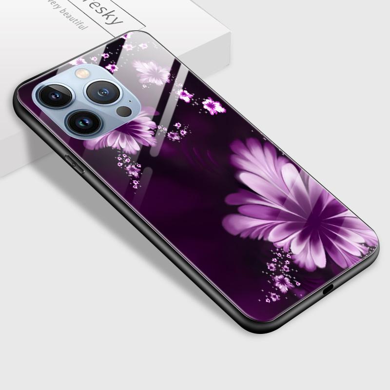 Tempered Glass Phone Case For Samsung A12 A16 A32 A53 S20FE S23 S25 Honor20 X6A 90Lite 9X Huawei Y9Prime2019 P30Lite Soft Edge Shockproof Smooth Shell