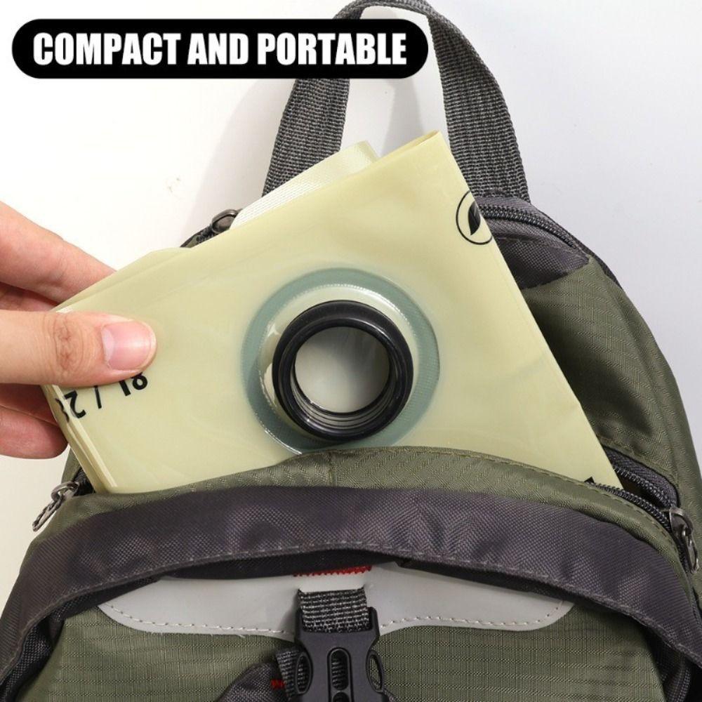8L Portable Water Storage Bag for Travel Fishing Outdoor Activities