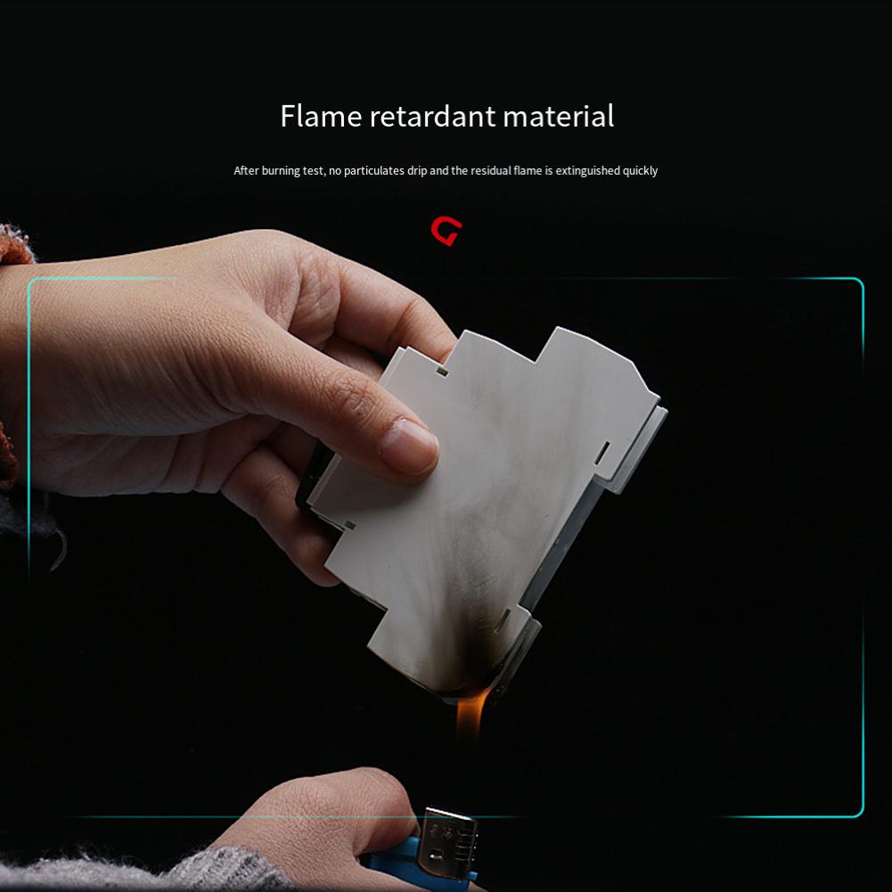 Adjustable Timer For Fan Control Protection DIN Rail Mount 18*64*90mm Adjustable Timer Switch 0.5-20 Minutes Delay