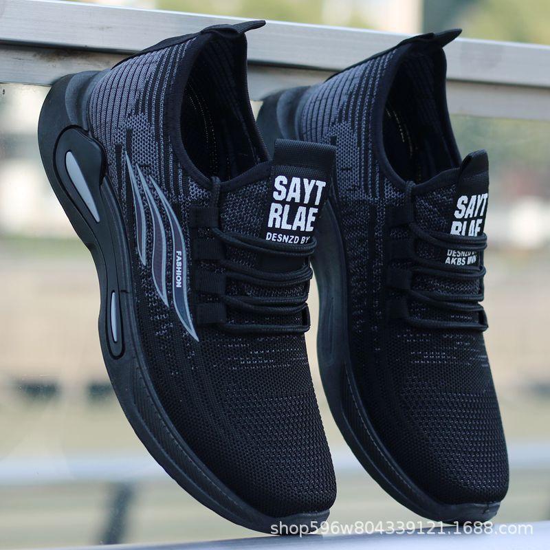 

2024 новые ****** и летние дышащие тонкие сеточки для повседневного ношения на мушке, спортивные, для бега, дезодорирующие, старые ******* тканевые туфли 44