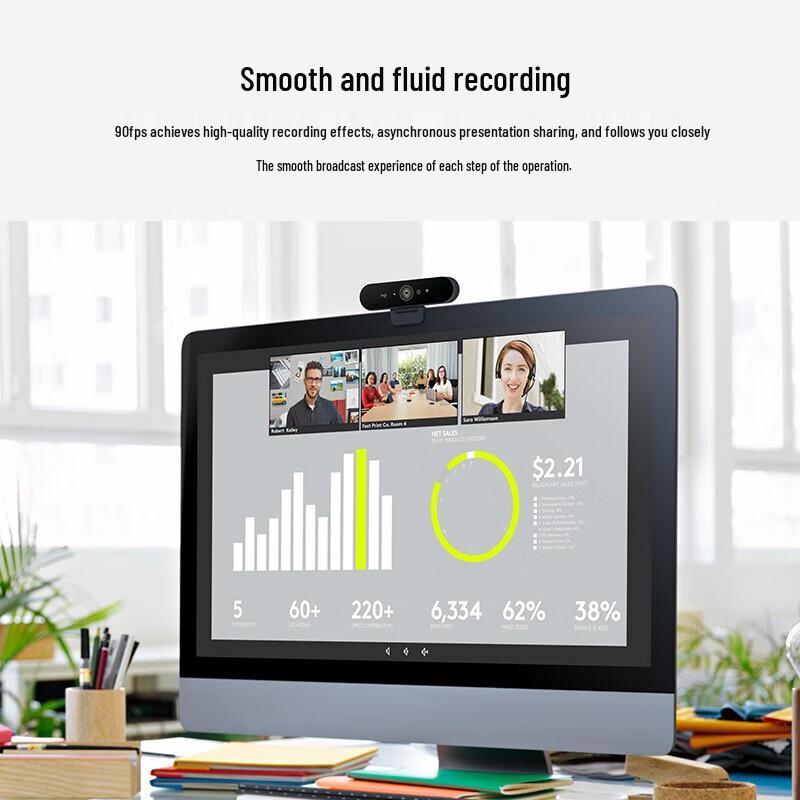 Logitech BRIO C1000e 4K UHD Webcam