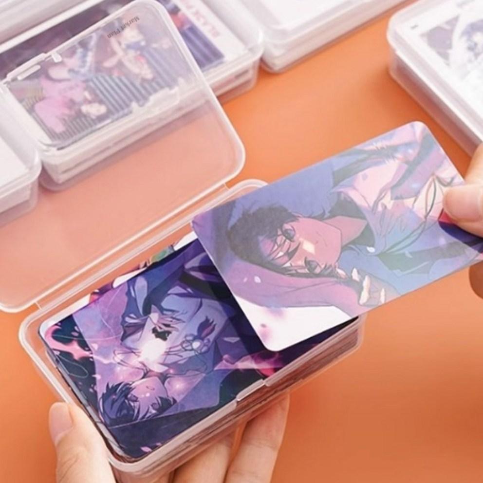 Market Plan Translucent Photocard Case, Translucent, 10 Count
