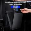 Waterproof Car Trash Can Magnetic Car Supplies Portable Car Rear Seat  Truck
