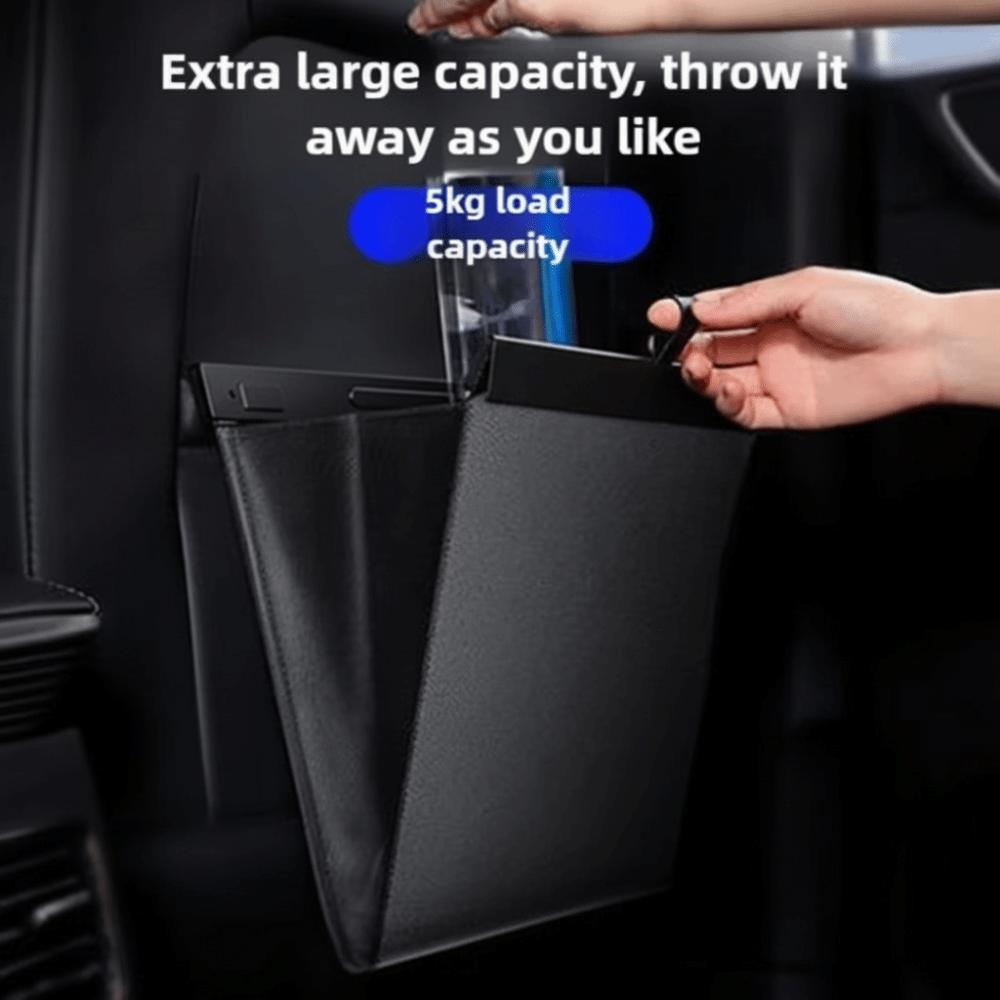 Waterproof Car Trash Can Magnetic Car Supplies Portable Car Rear Seat Truck