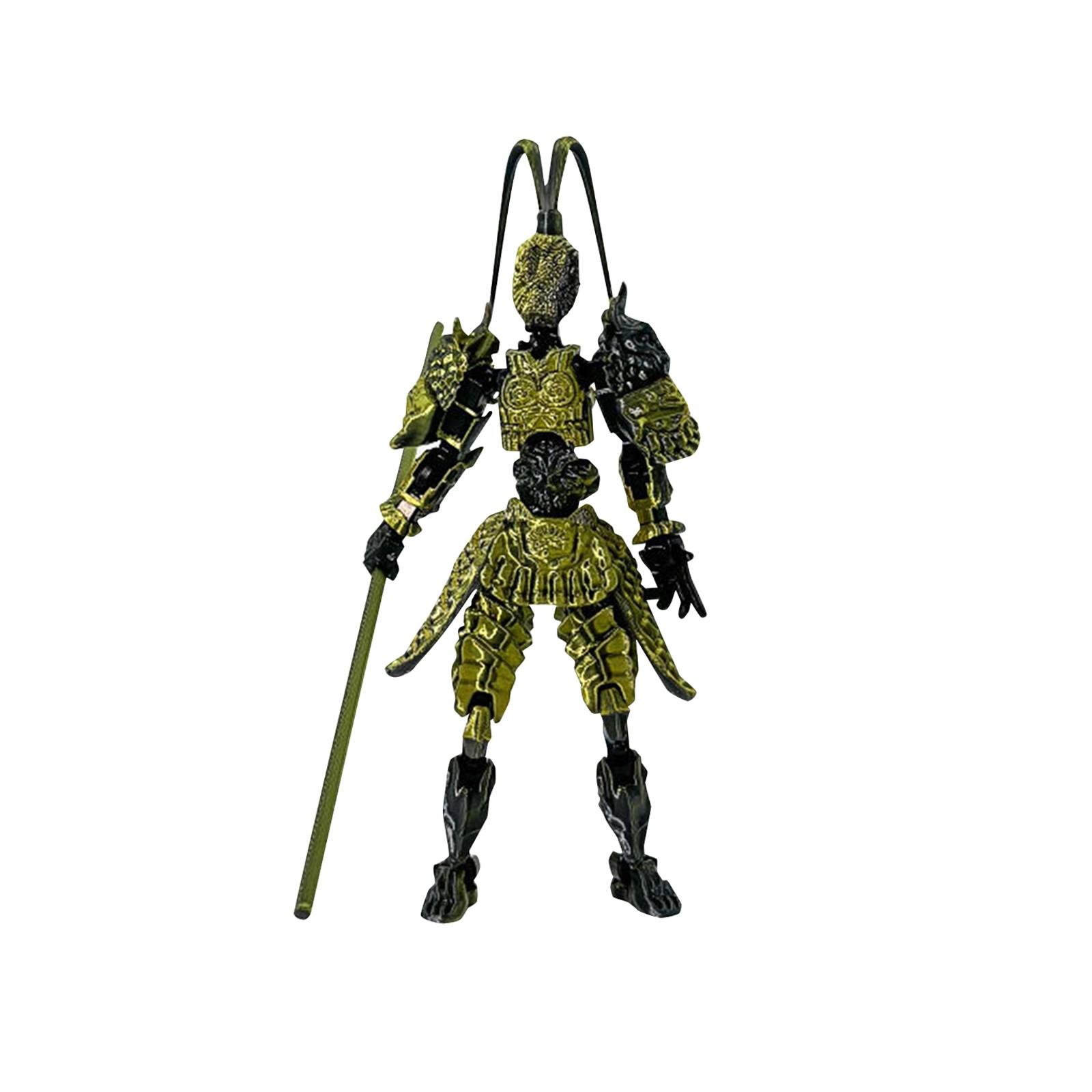 

Совместная подвижная 3D-печатная кукла-игрушка, креативное декомпрессионное настольное украшение One Size