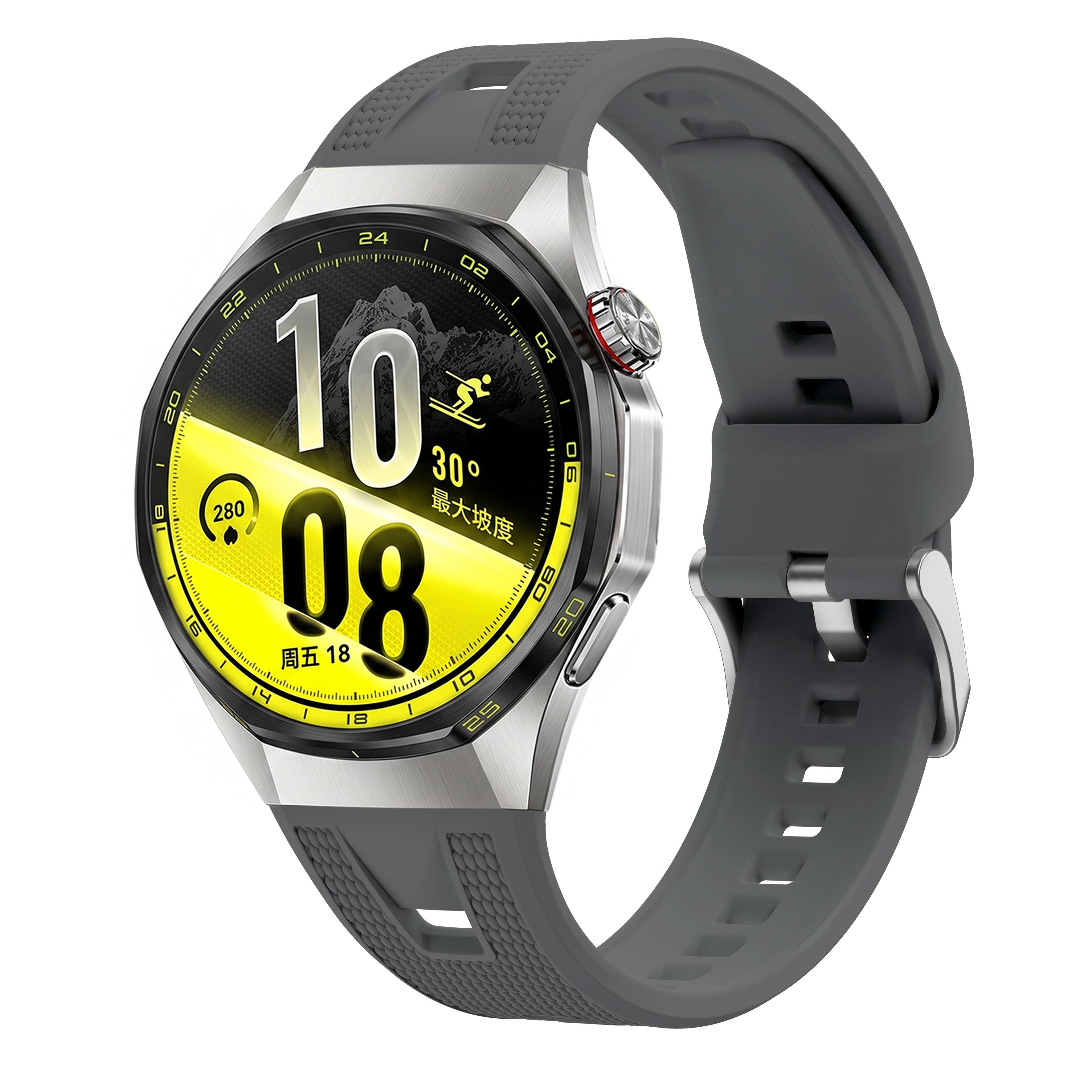 Sport szilikon csere óraszíj Huawei Watch GT7 Pro / GT6 Pro készülékhez  Huawei WatchGT7Pro/GT6Pro szürke