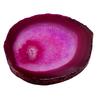 Polished Dyed Coaster Compact Stone Natural Agate Sliced Coaster Desktop Decor