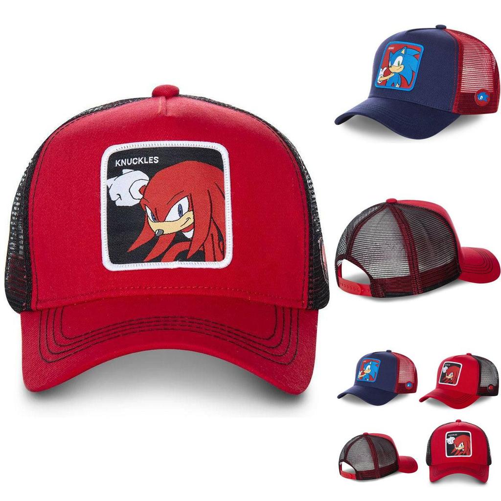 Sonic The Hedgehog Embroidered Baseball Cap High-quality Cotton Stretchable Unisex