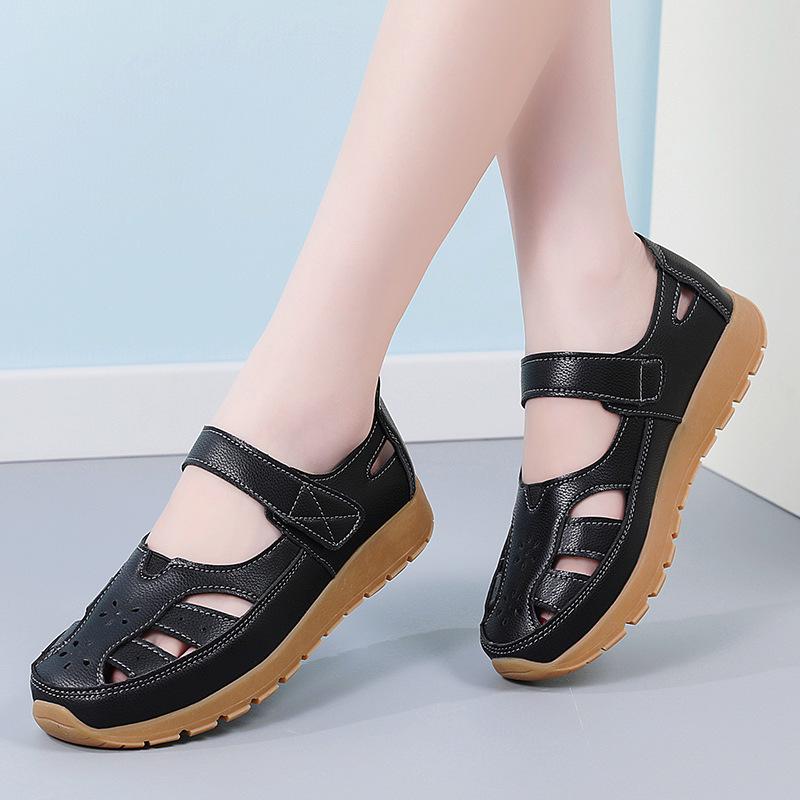 Übergröße 2025 Damen-Freizeitsandalen mit geschlossener Zehe (Größen 36-44)