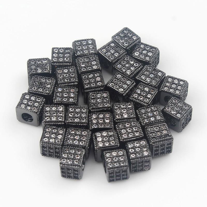 

Браслетные шармы со стразами, 3шт/6×5мм