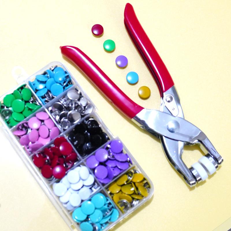 100sets Metal Eyelet and Eyelet Punch Die Tools Hand Press Kit Grommets DIY Manual Tools for Fabric Leather Belts Canvas Shoes