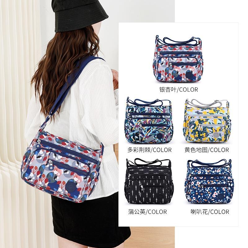 New nylon bag shoulder bag messenger bag Oxford cloth canvas casual fashion women's bag shopping bag