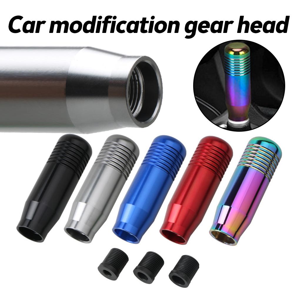 5 Farben Universal Auto Aluminium Manueller Schalthebelknauf Stick Manuelles Getriebe Schalthebel 8,5CM