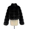 S-6XL large size women's fox fur coat, winter new fashionable versatile environmentally friendly artificial fur coat