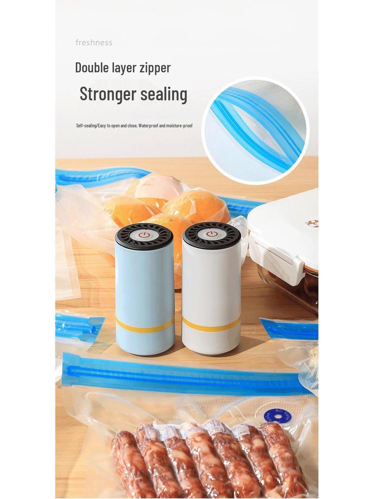 Handheld Electric Vacuum Sealer and Stick Vacuum Machine for Freshness Sealing