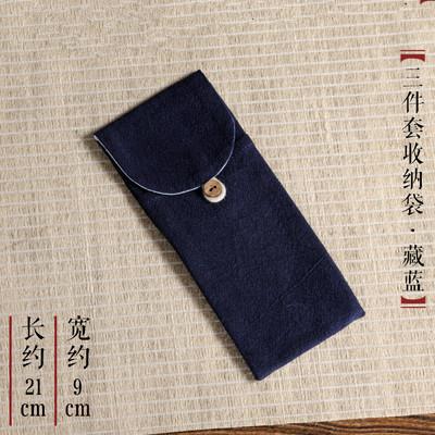 Needle Tea Clip Tea Ceremony 3 Piece Set with Cloth Bag Traditional Bamboo Teaware Accessories Vintage Tea Ceremony Tools