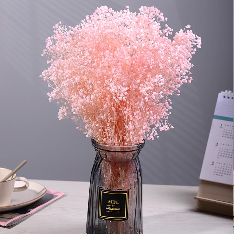 Preserved Gypsophila Dreamy Star Bouquet - Dried Flower Arrangement for Home Decor and Valentine's Day Gift