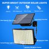 Solarleuchten Außen Wasserdicht 106/234 LED Solar Bewegungssensor Flutlicht 3 Beleuchtungsmodi Solar Sicherheitslicht Garage Zaun