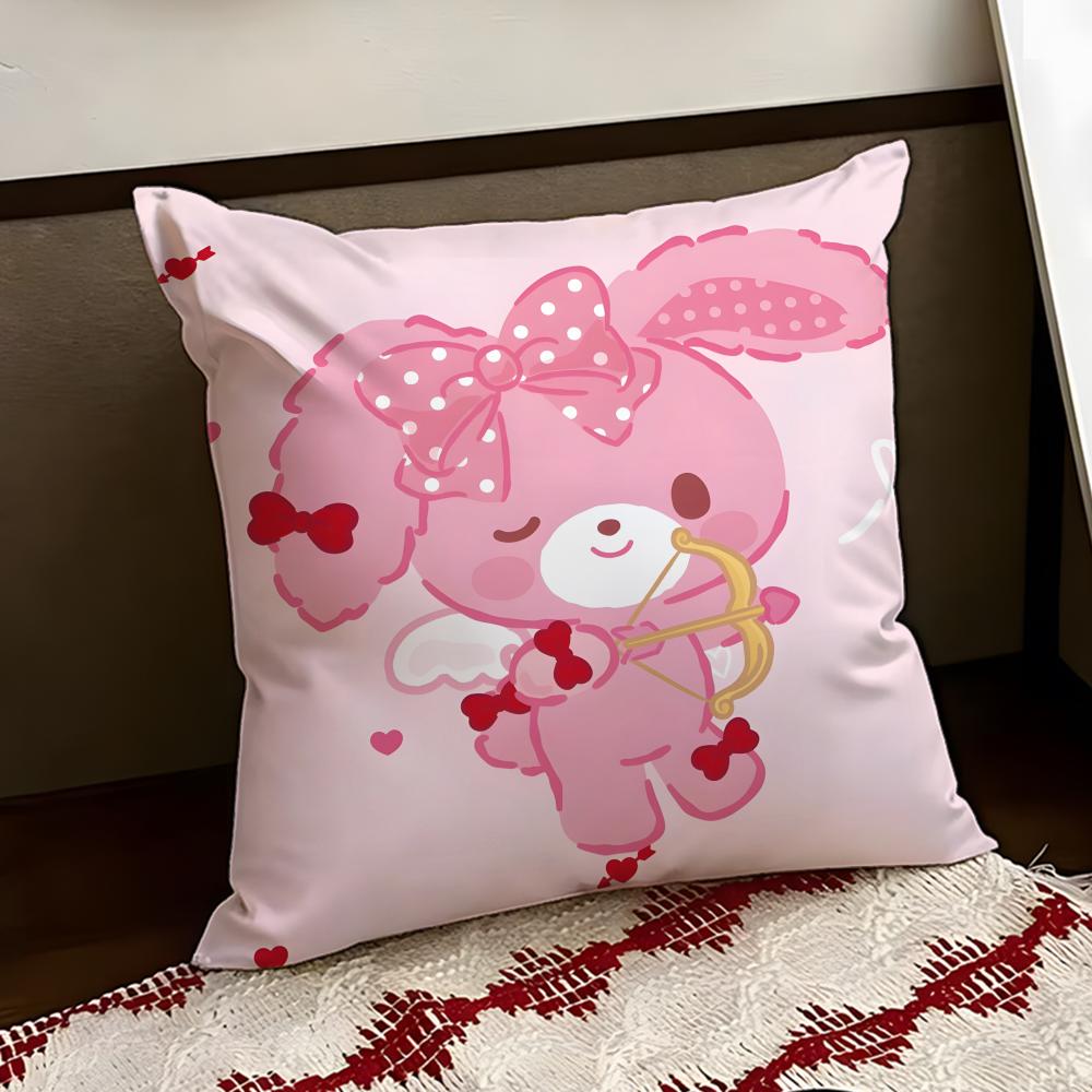 Cartoon BBONBONRIBBON Cushion Cover Reversible Soft Durable Pillow Cover Home  Car MultiScene Use for Daily Comfort