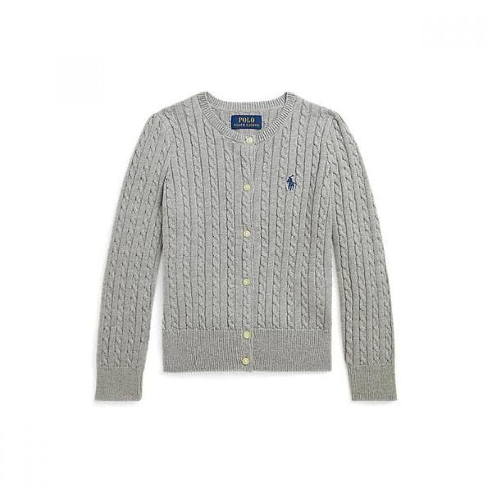 Polo Kids Girls Mini Cable Cotton Cardigan Cwposweg6820466020 S
