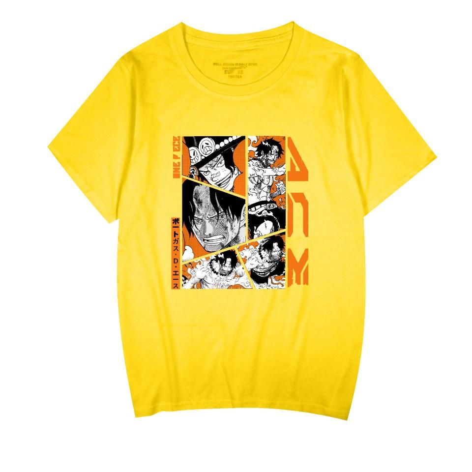 New Anime ONE PIECE Printed Men's T-shirt Unisex Casual Fashion Street Harajuku Style Short-sleeved Tops T-shirt
