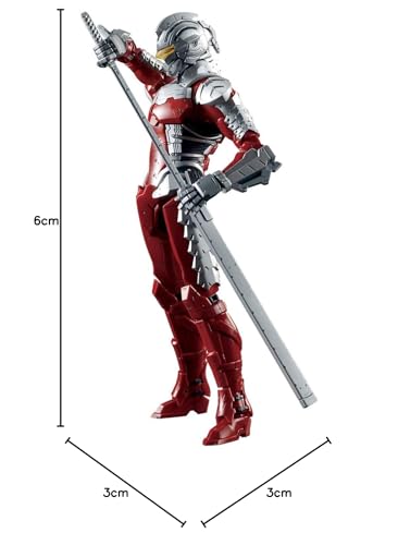 Figure-rise Standard ULTRAMAN ULTRAMAN SUIT Ver. Modello di Plastica Pre-Colorato in Scala 7,5 1/12