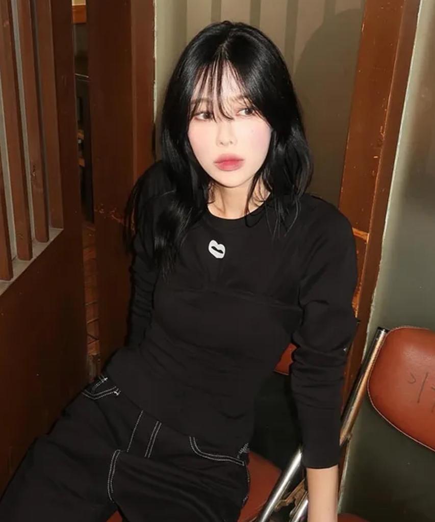 Mihebeu Classic Small Symbol Long Sleeve Black