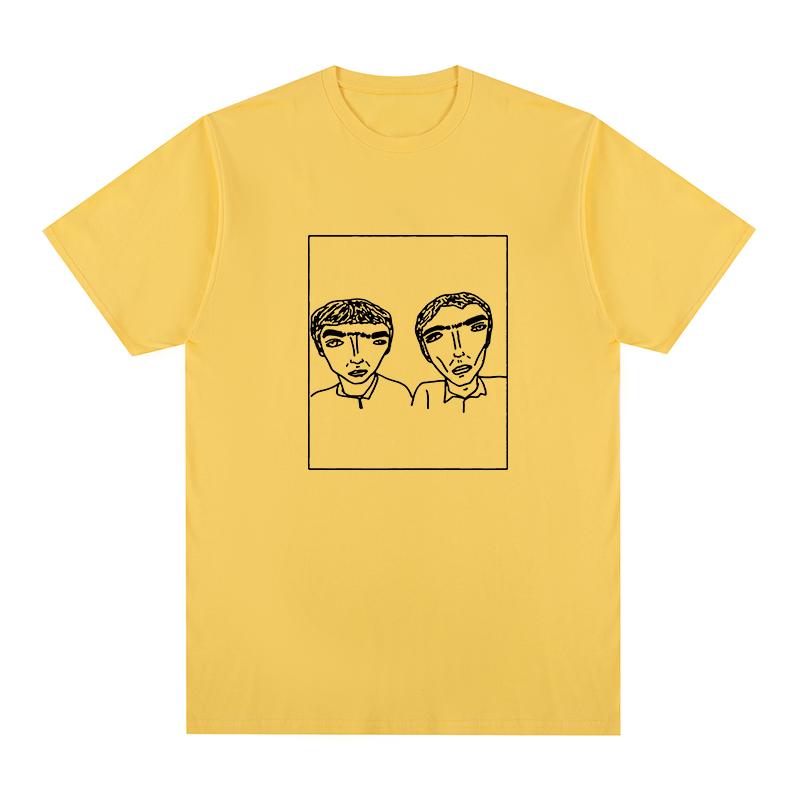 Oasi Rock Band Logo Vintage T-shirt Liam Gallagher Cotton Men T Shirt New Tee Tshirt Womens Tops