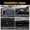 Dashboard Center Console Cover Dash Mat Sunshield Carpet Avoid Light Sun Visor Parasol for Toyota Prius C Aqua NHP10 2012-