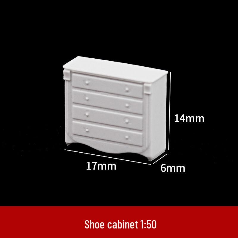 Model Sandbox Miniature Bedside Hut for Indoor Shelves or Tables