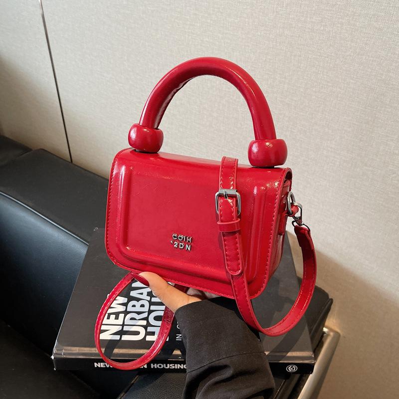 Simple and High-end Portable Small Square Bag 2025 Spring and Summer New Niche Trend Fashion Casual Versatile Shoulder Women's Bag