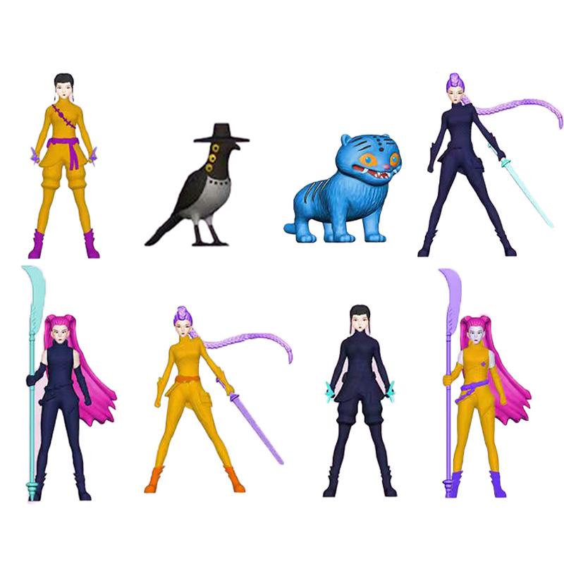 Anime Kpop Demon Hunters Figure Model Toy Cartoon Gaming Peripherals Desk Decoration Collection Figures Model Toy For Kid Gift