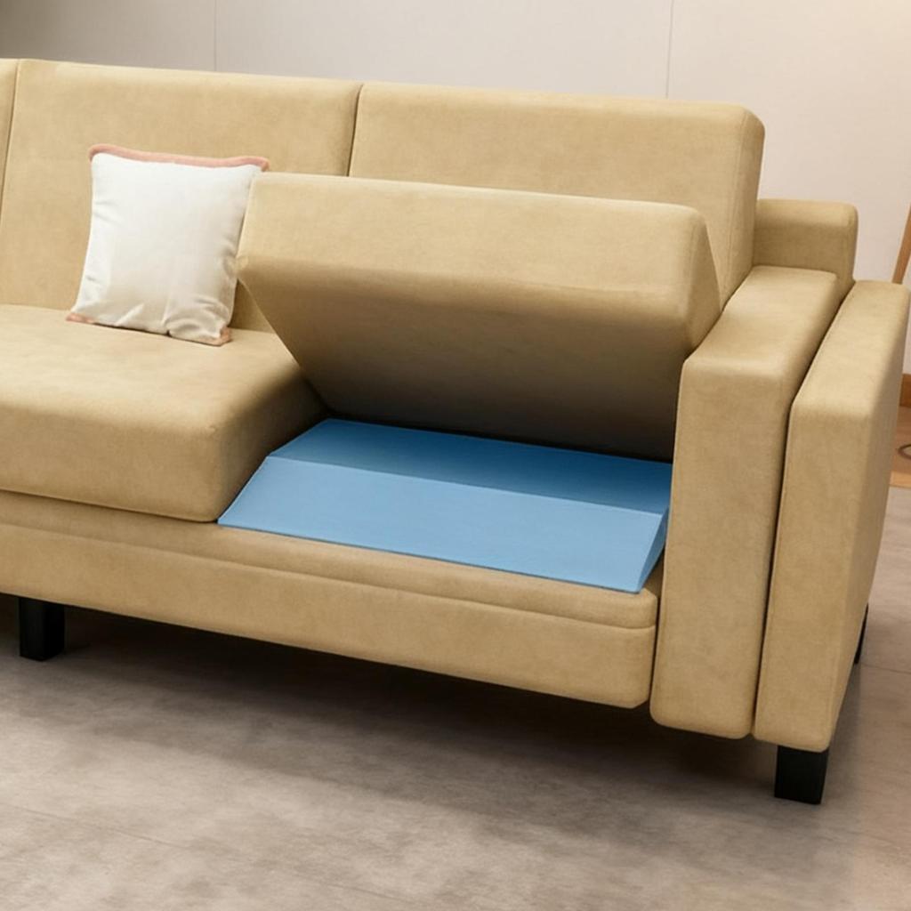1Pcs Couch Cushion Support Pad Sagging Seat Trapezoidal Practical Easy To Install Sofa Repair Sponge Accessories for Chair Home