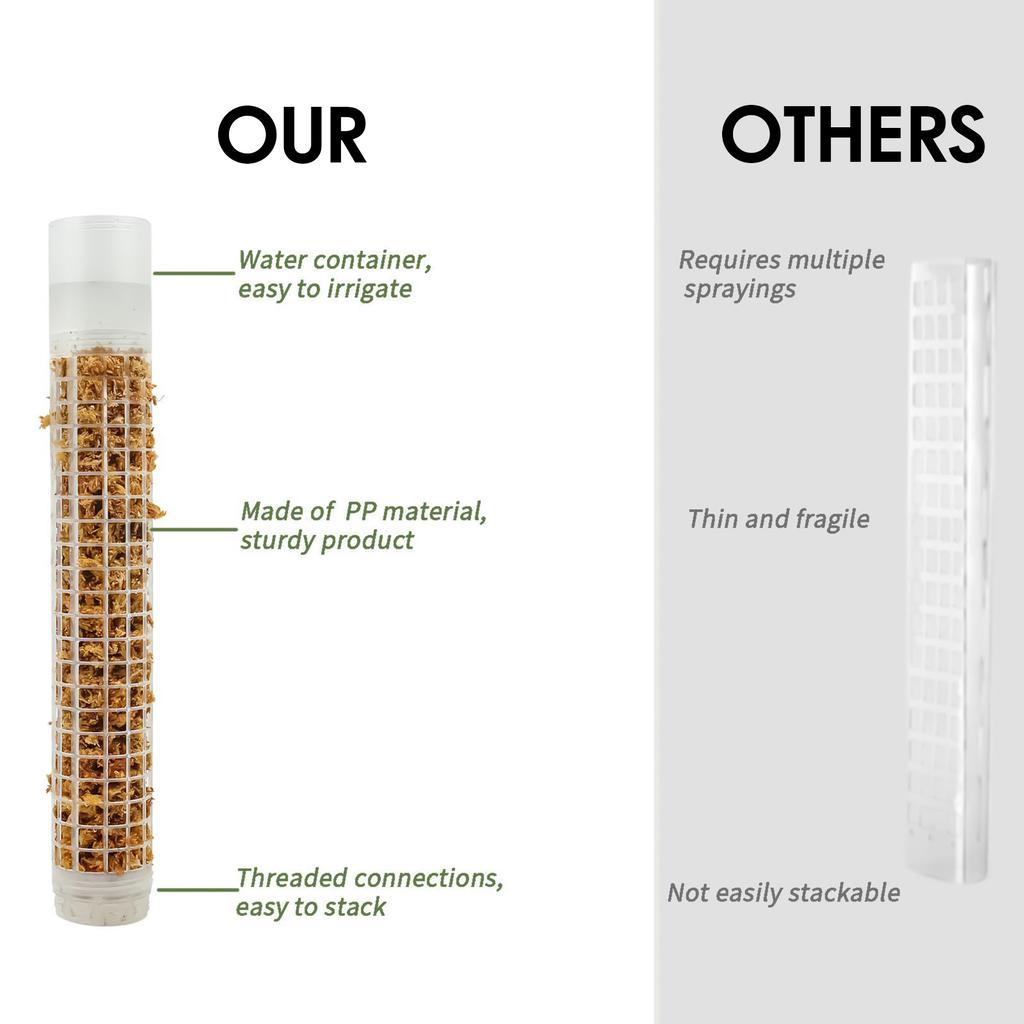 Automatische Bewässerung Pflanzenstütze Klettermoosstab Kontinuierliche Feuchtigkeit Stabstützen für Kletterpflanzen Monstera