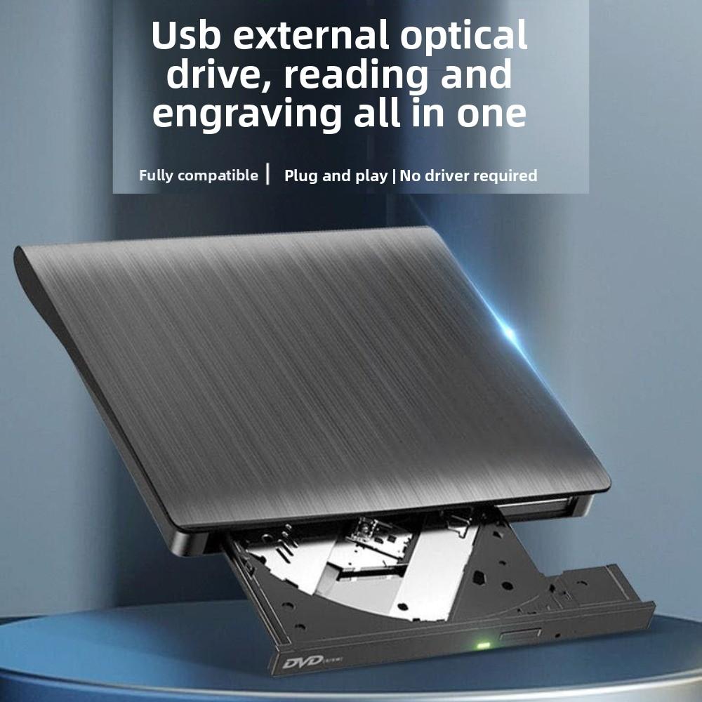 Portable External DVD Writer Plug and Play External DVD Drive DVD Burner Drive CD/DVD