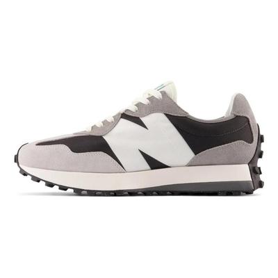 327 Black White Light Grey Sneakers MS327OD