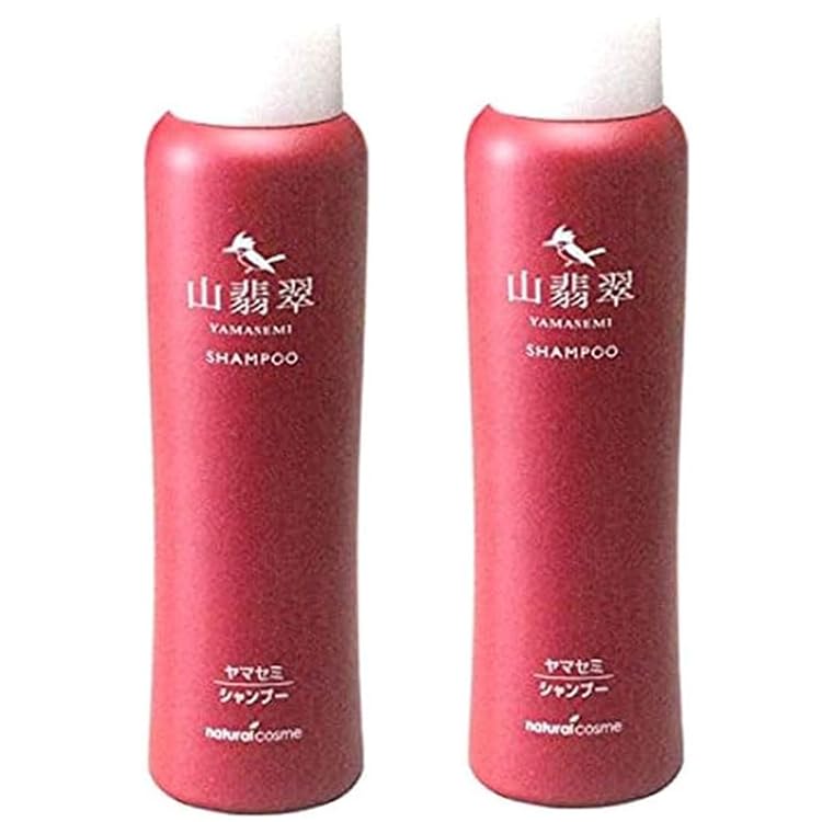 

[Set of 2] Natural cosmetics Yamahisui Kingfisher Shampoo 300ml + Original logo sticker included