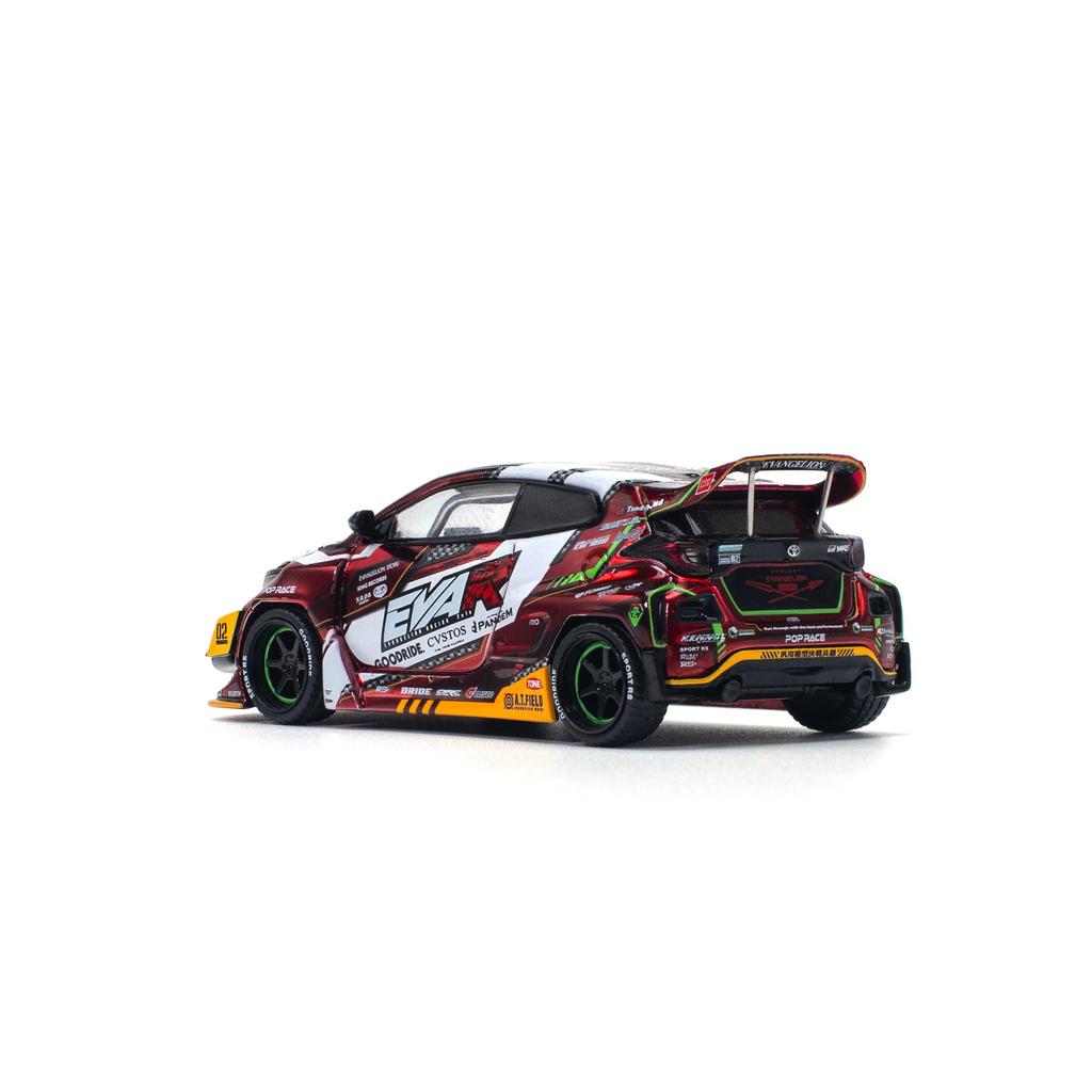 POP RACE Eva RT Unit 2 GOODRIDE GR Yaris PR640126 1/64 (Finished Model)