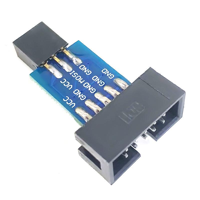 

AVRISP/USBasp/STK500 10PIN to 6PIN Standard Adapter ISPSwitchboard Module